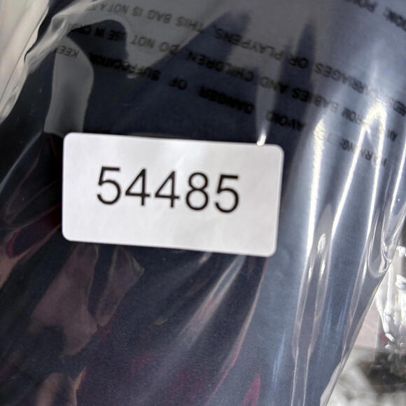 Maggie Barnes Pants Women 26W Plus Blue High Rise Pleated Chino Pockets Pull On - Picture 6 of 6